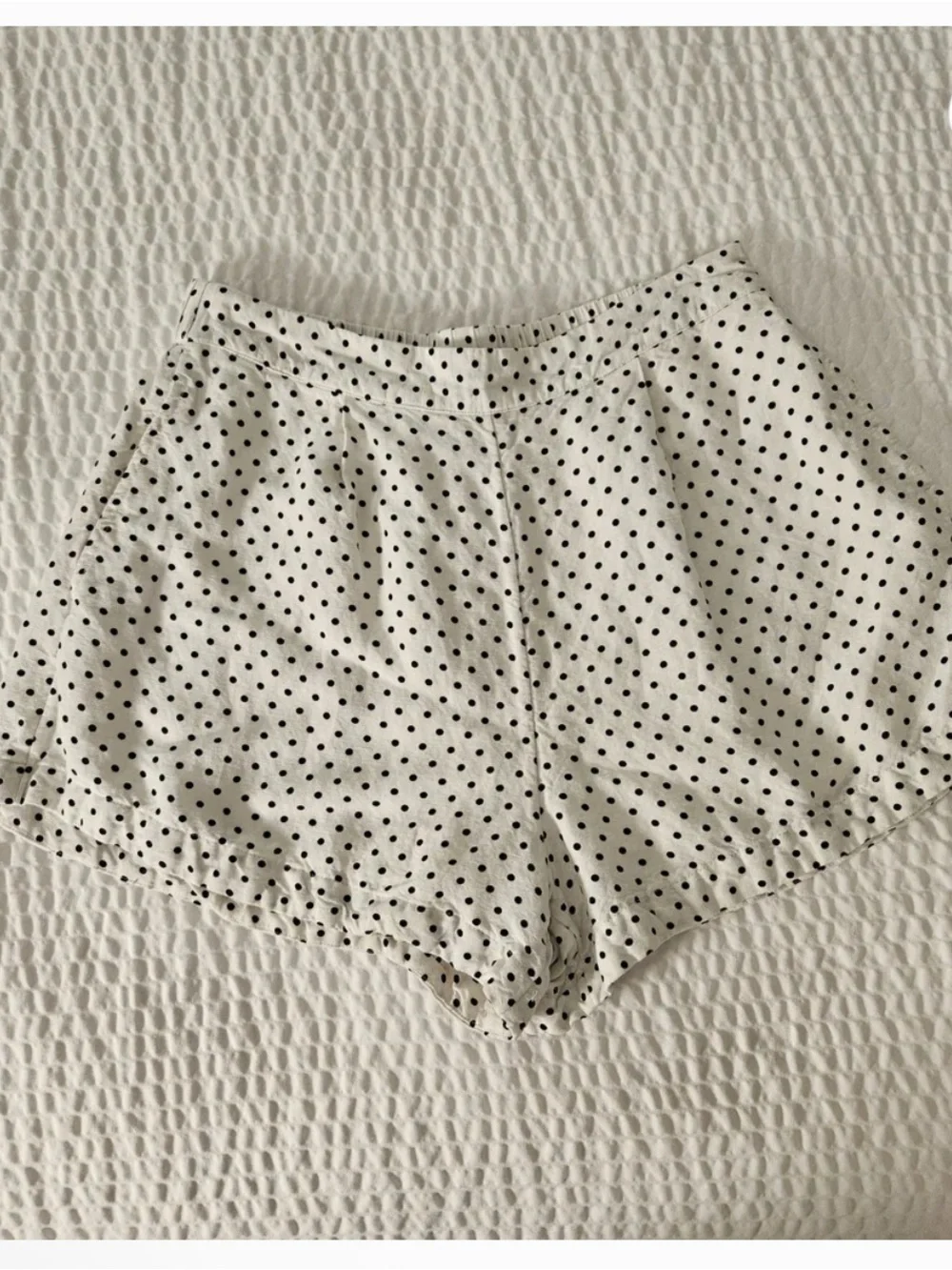 Kate Spade x Target mini polka dot linen baby doll tank with matching shorts